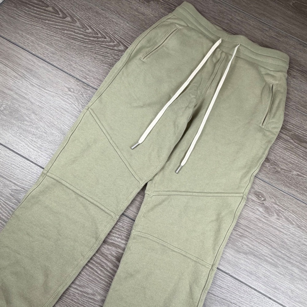 John Elliott Mens Escobar Sweatpants Slim Fit Sage Green Size 2 Medium